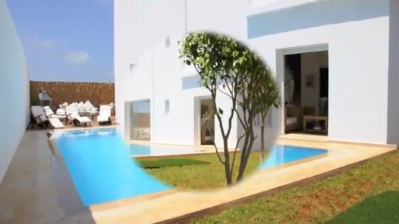 coquette villa meublé en location sur darbouazza