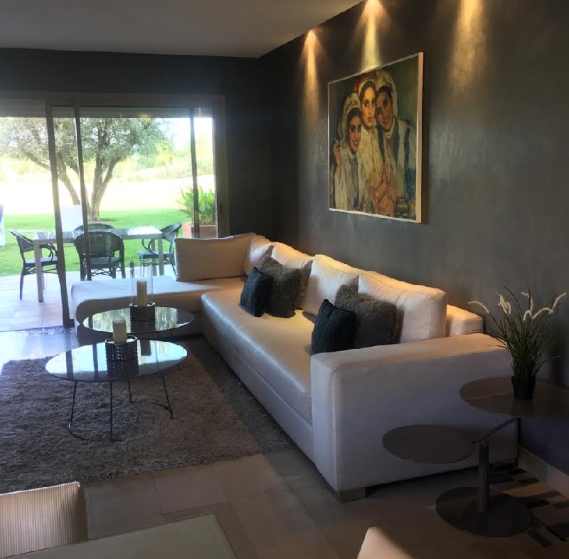 Immobilier à Marrakech-Location-Bel-appartement-meublé -Marrakech-Golf-City