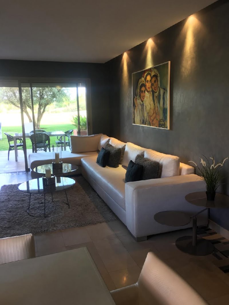 Immobilier à Marrakech-Location-Bel-appartement-meublé -Marrakech-Golf-City