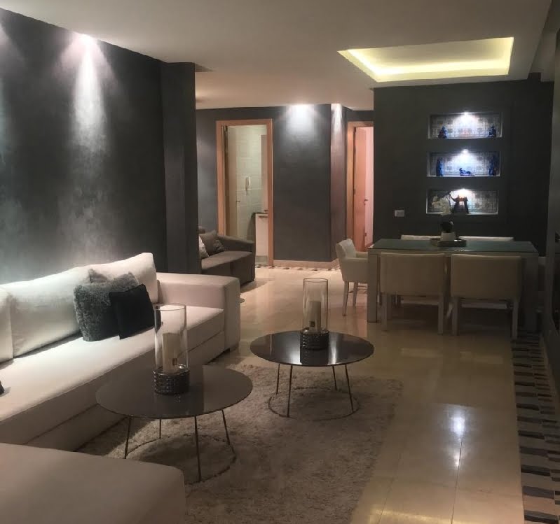Immobilier à Marrakech-Location-Bel-appartement-meublé -Marrakech-Golf-City