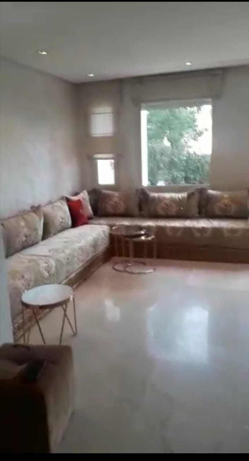 Immobilier-Casablanca-Vente-appartement en rez-de-jardin sur Bouskoura