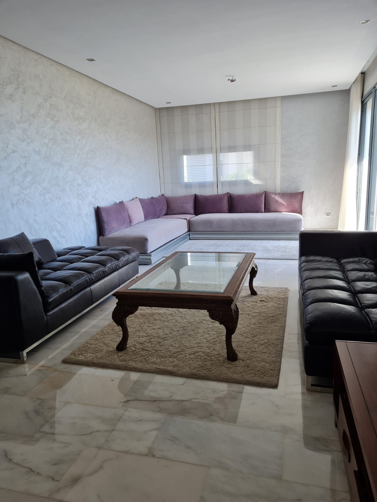 Immobilier-Bouskoura-Location-Bel-Appartement-Meublé-Sur-Ville Verte