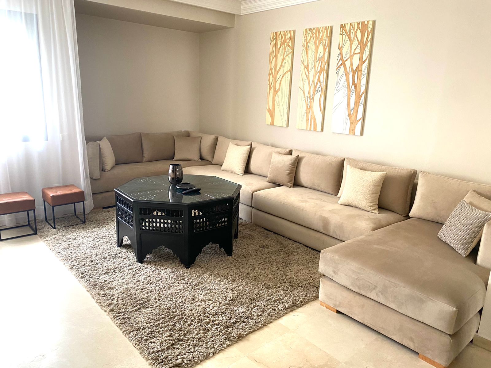 Immobilier-Casablanca-Location-Appartement-Meublé-Triangle-d’Or