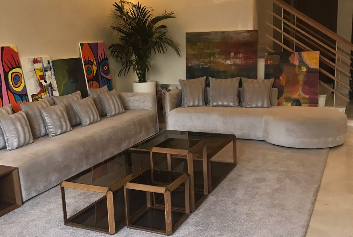 Immobilier-Casablanca-Location-Villa-Meublée-Bouskoura