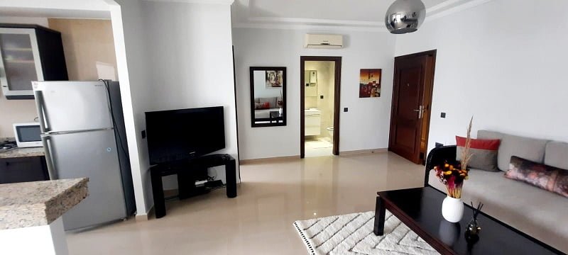 Immobilier-Casablanca-Location-Studio-Meublé-Bourgogne