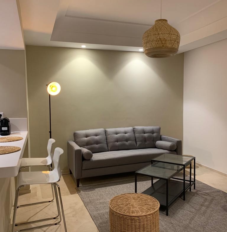 Immobilier-Casablanca-Location-Studio-Meublé-Casa Finance City