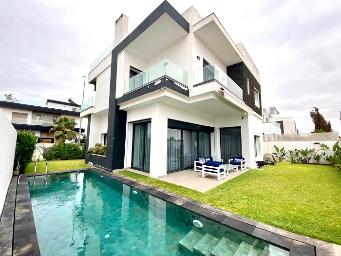 Immobilier-Dar Bouazza-Vente-Villa-Moderne