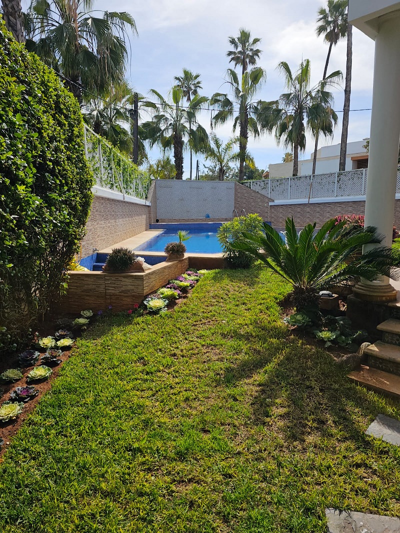 Ain Diab-Vente-Villa -4CH-Avec-Piscine