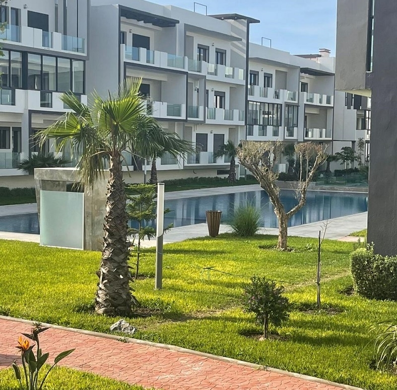 Dar Bouazza-Location-Appartement-Avec-Terrasse