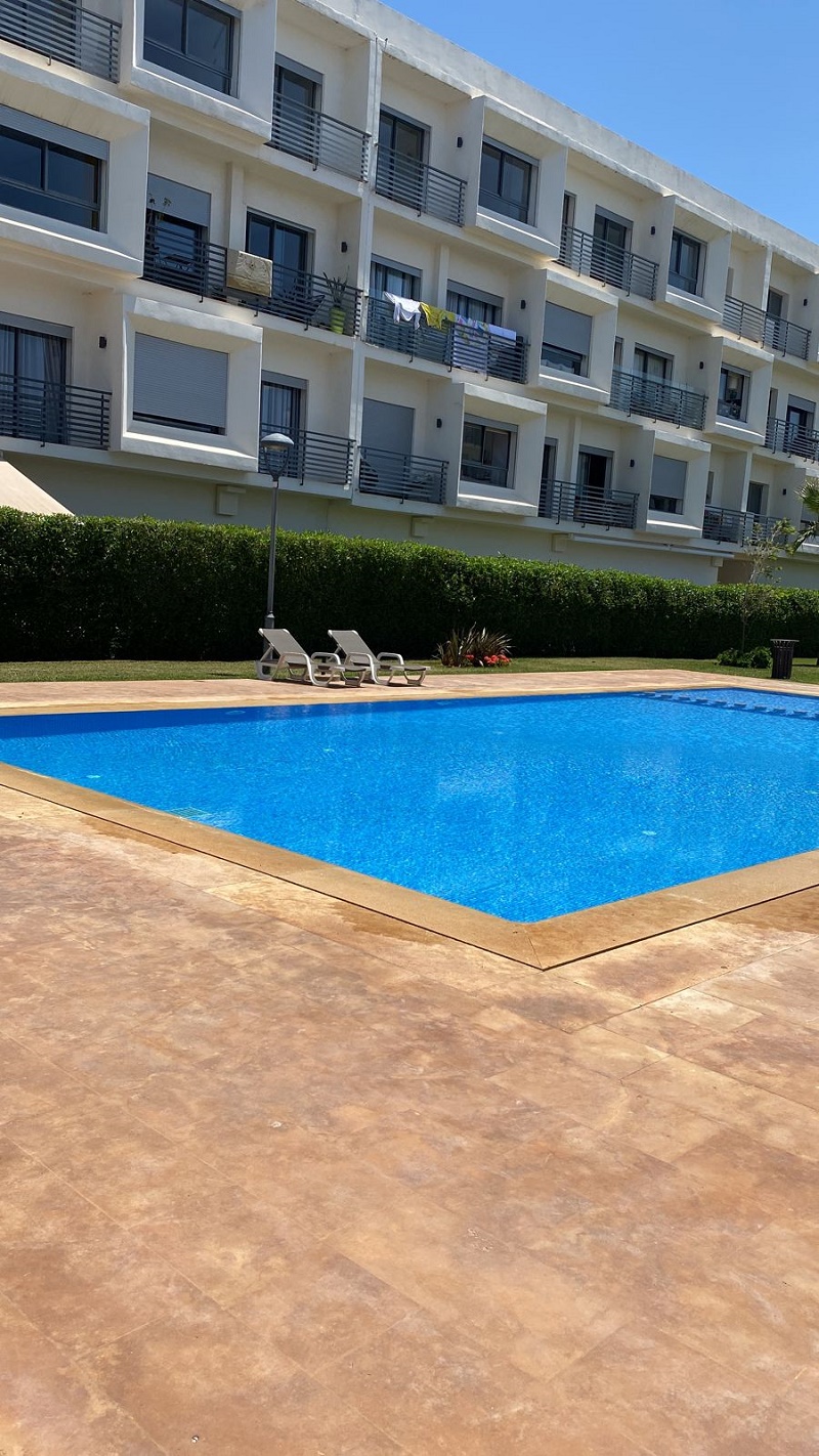 Dar Bouazza-Location-Appartement-Meublé-Piscine