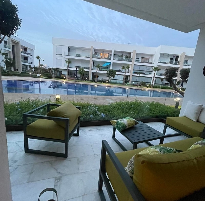 Dar Bouazza-Location-Bel-Appartement-Meublé