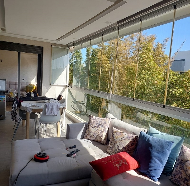 Dar Bouazza-Location-Appartement-Meublé-Terrasse-Piscine