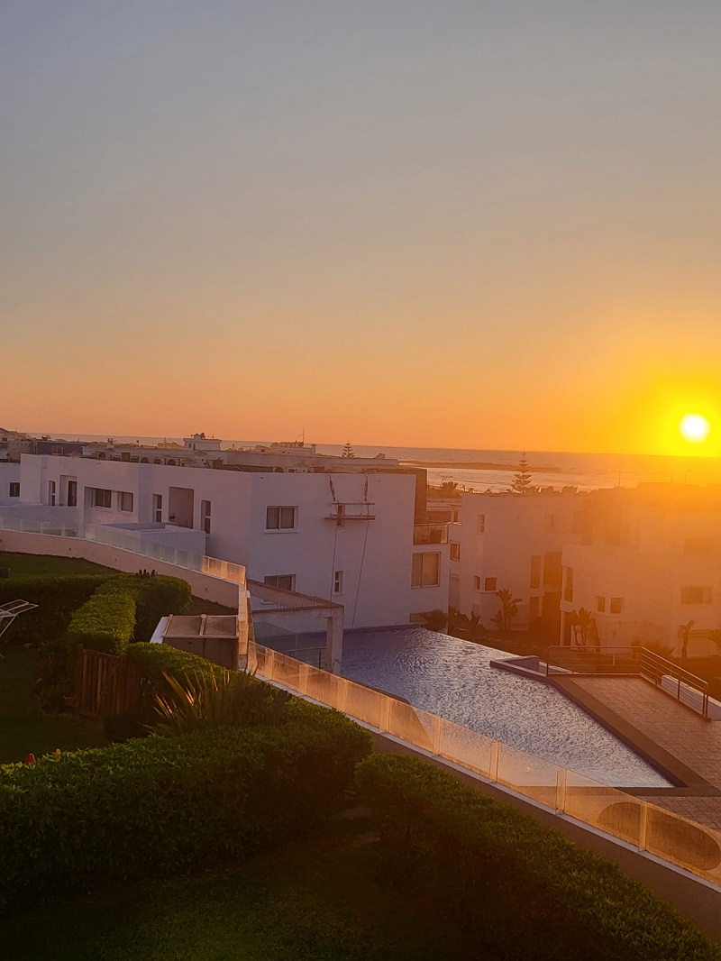 Dar Bouazza-Location-Appartement-Meublé-Front Mer