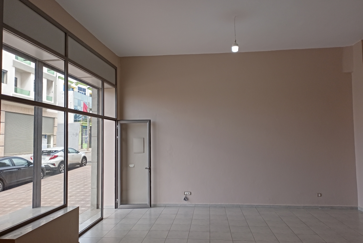 Location–d'un–Local–de 53m²–à–Ain Sebaa– Casablanca–Maroc