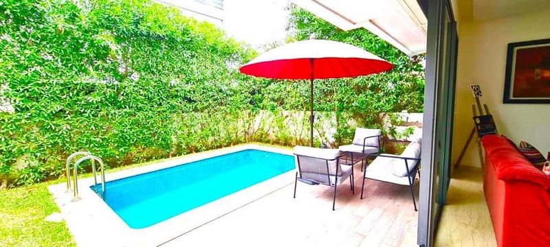 Villa Meublée à Louer sur Dar Bouazza