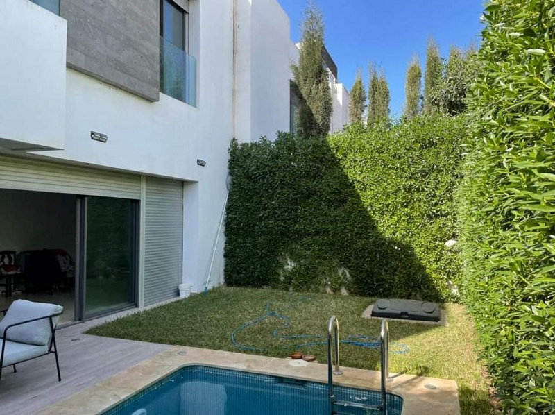 Villa-Meublée-à-Louer-sur-Dar Bouazza,