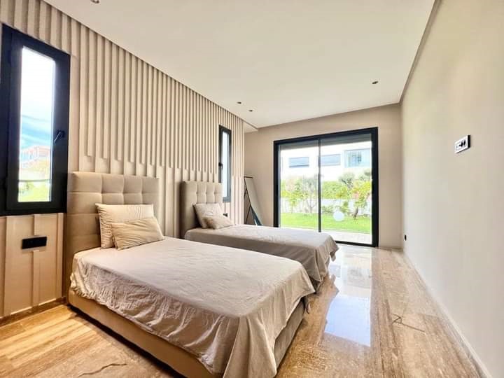 À-louer-Appartement-meublé-avec-grand-jardin sur-Dar-Bouazza