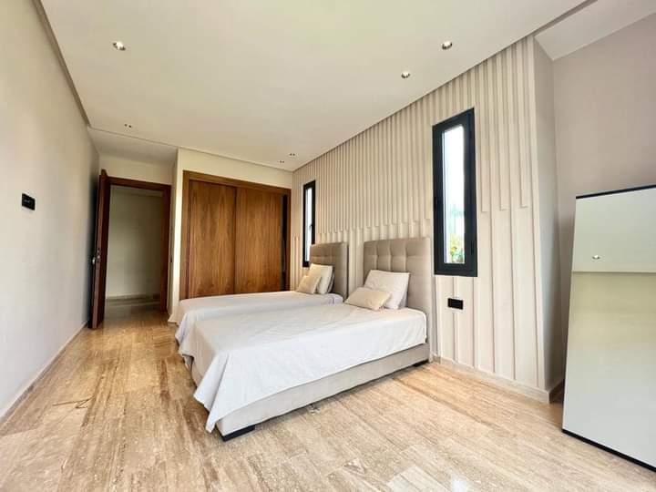 À-louer-Appartement-meublé-avec-grand-jardin sur-Dar-Bouazza