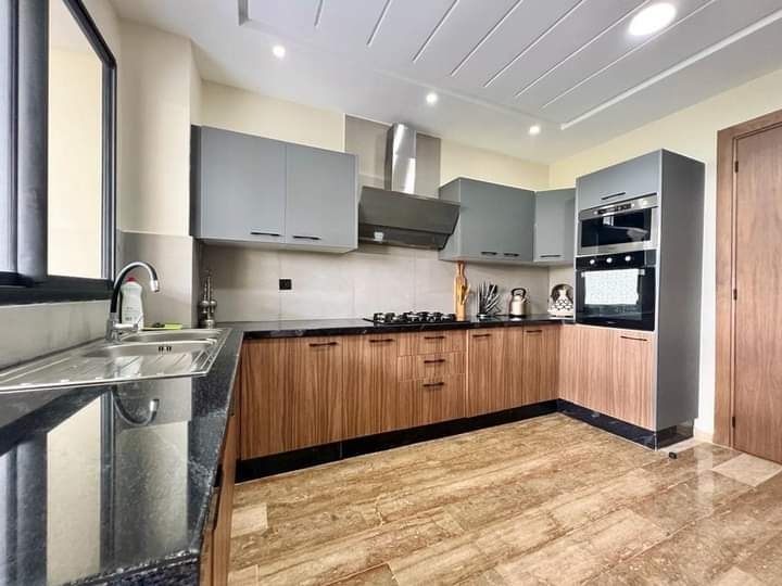 À-louer-Appartement-meublé-avec-grand-jardin sur-Dar-Bouazza