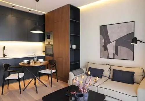 Studio-meublé-art-Déco-à-louer-sur-Ain Diab