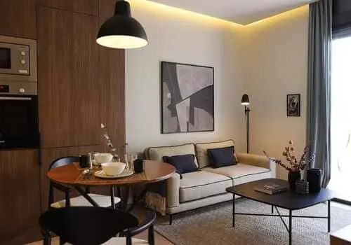 Studio-meublé-art-Déco-à-louer-sur-Ain Diab