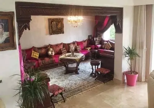 Luxueuse-Villa-Meublée-à-Louer-à-Dar Bouazza