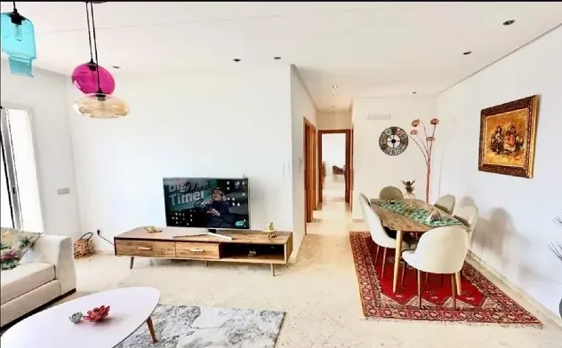 À Louer Magnifique Appartement Meublé à Dar Bouazza