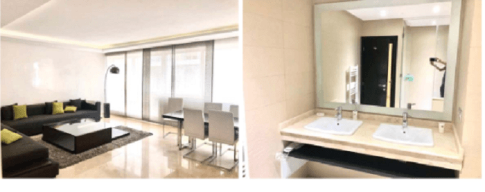 Appartement meublé de 160m² au cœur du quartier Racine