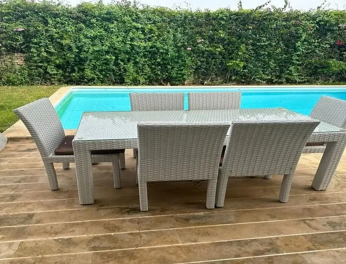 Villa Résidentielle Meublée avec Piscine à Dar Bouazza