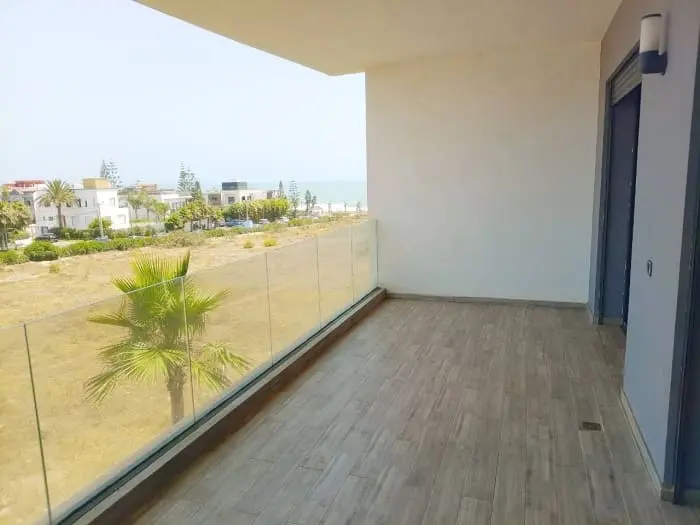 APPARTEMENT NEUF A LOUER SUR DAR BOUAZZA AVEC VUE MER