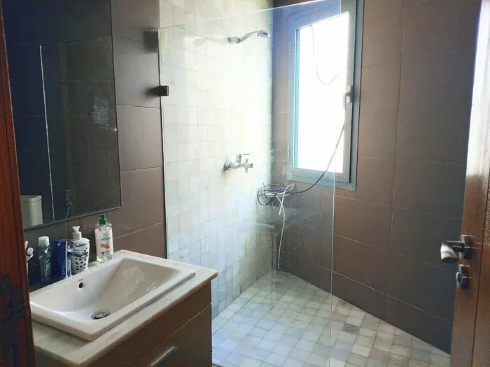 villa angle dar bouazza avec piscine