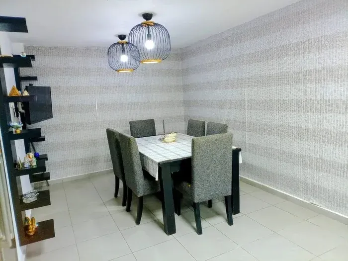 villa angle dar bouazza avec piscine