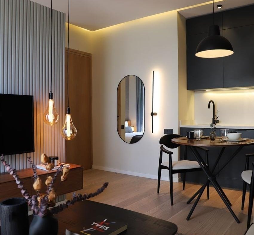 Studio-meublé-art-Déco-à-louer-sur-Ain Diab,
