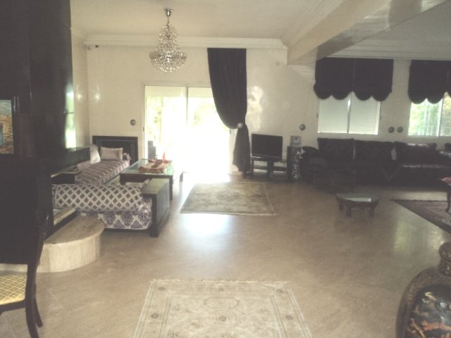 Location villa meuble sur Ain Diab,