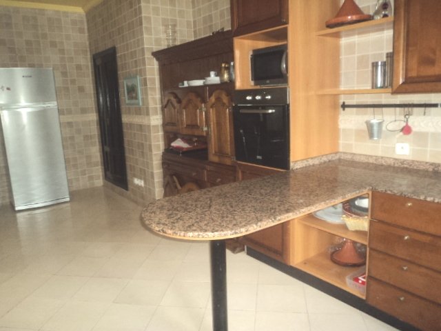 Location villa meuble sur Ain Diab,