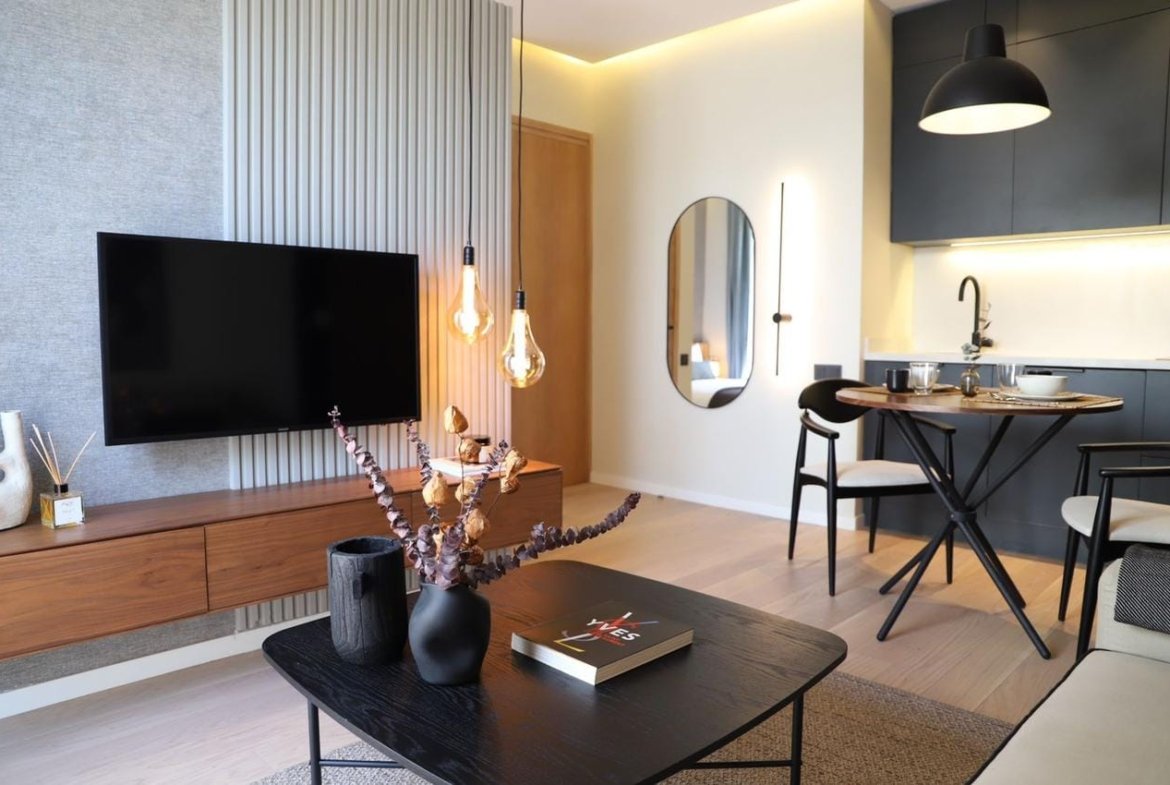 Studio-meublé-art-Déco-à-louer-sur-Ain Diab,