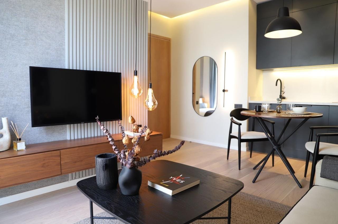 Studio-meublé-art-Déco-à-louer-sur-Ain Diab,