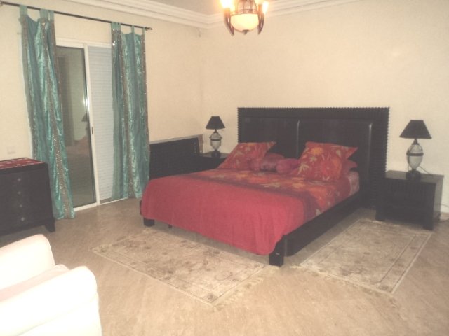 Location villa meuble sur Ain Diab,