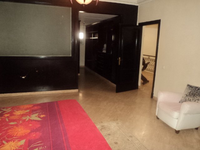 Location villa meuble sur Ain Diab,
